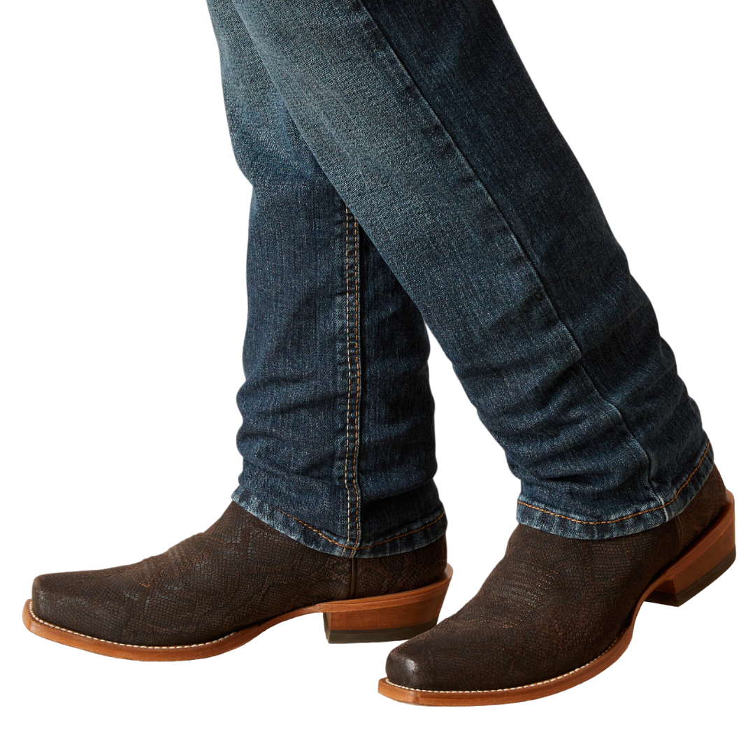 Ariat Youth Boy's B5 Slim Stretch Dustin Blue Jeans