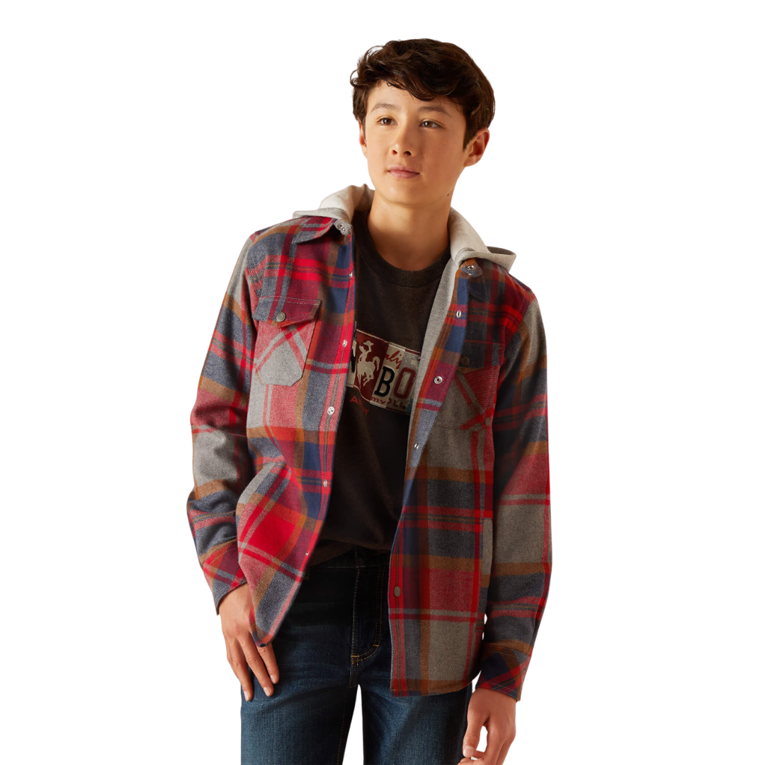 Ariat Youth Boy's Multicolor Shirt Jacket