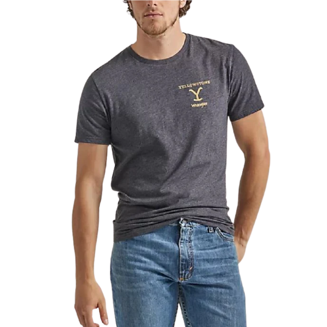 Wrangler Men's Yellowstone Cavier Heather Shirt