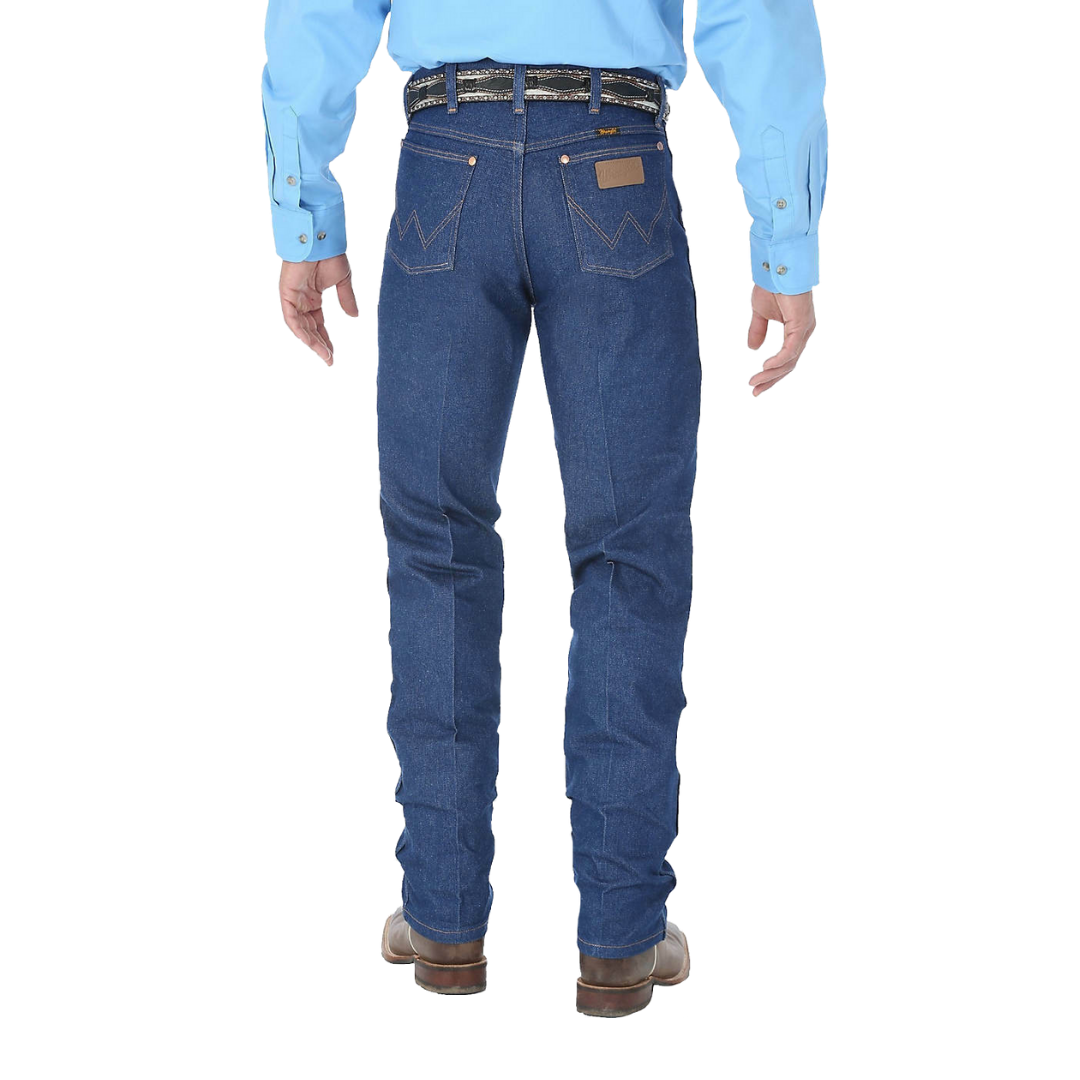 Wrangler Men's Original Fit Unwashed Blue Jeans - Big & Tall