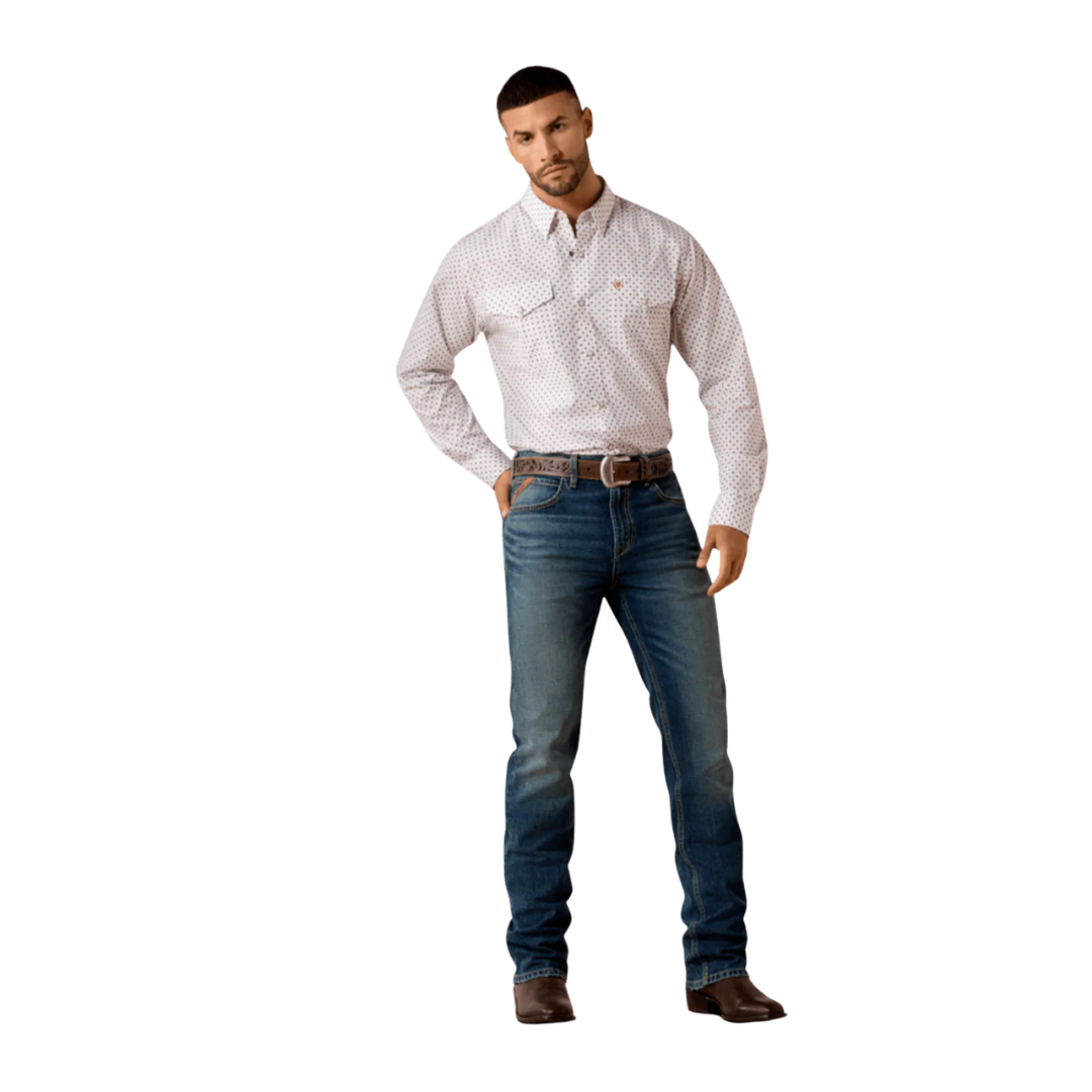 Ariat Men's Tony Fitted Snap Multicolor Shirt
