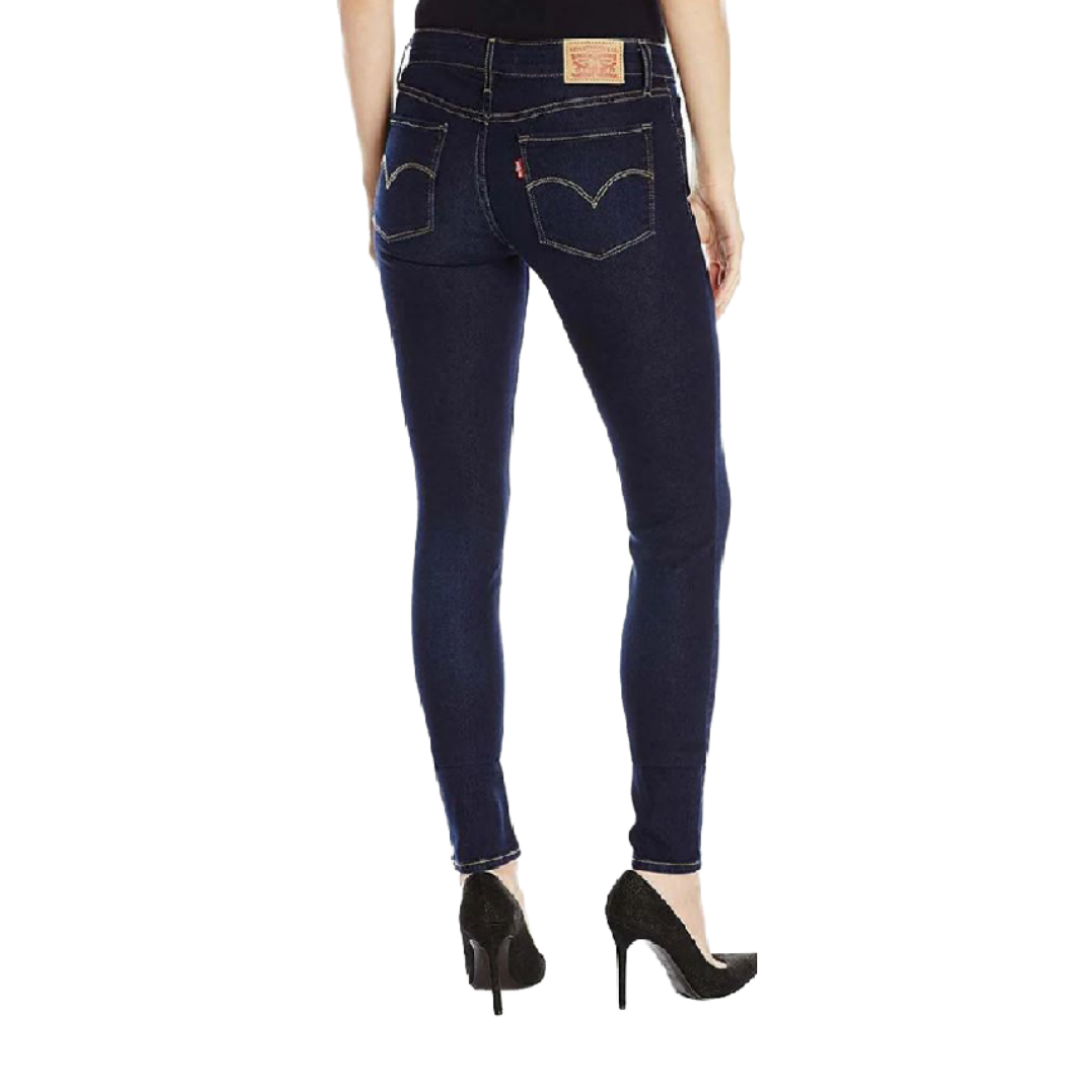 Levi Strauss Women's 711 Skinny Blue Jeans