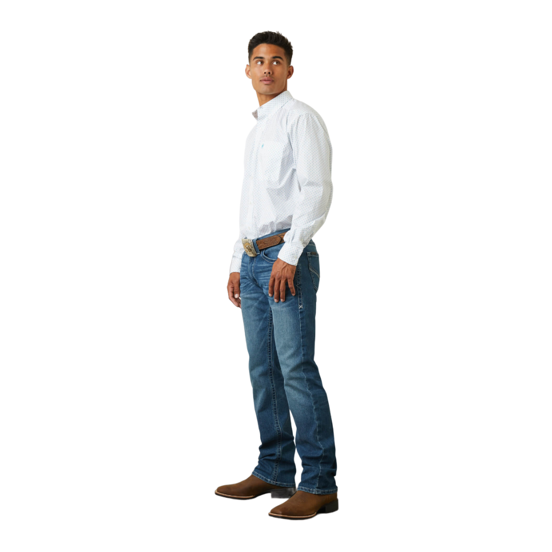 Ariat Men's Bayou M5 Devon Straight Blue Jeans