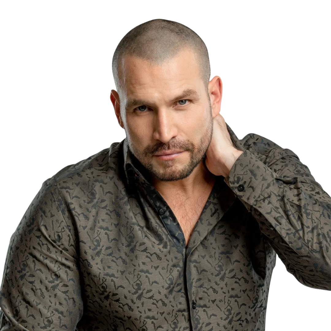 Ranger's Usa Men's Rafael Amaya Luxury Brown Shirt