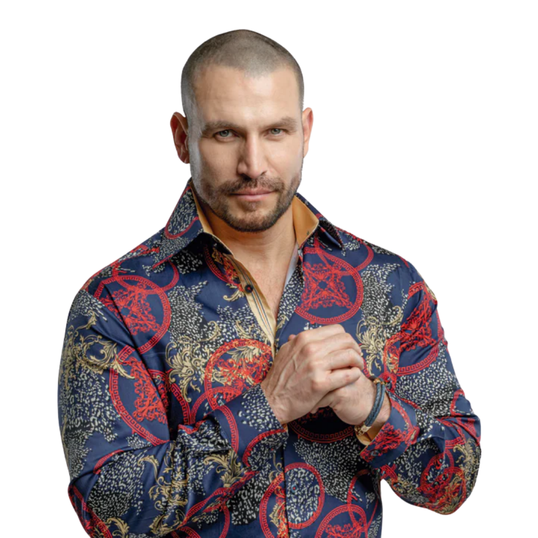 Ranger's Usa Men's Rafael Amaya Luxury Multicolor Shirt