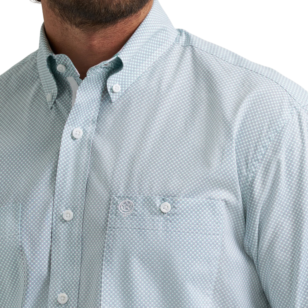 Wrangler Men's George Strait Grey Shirt
