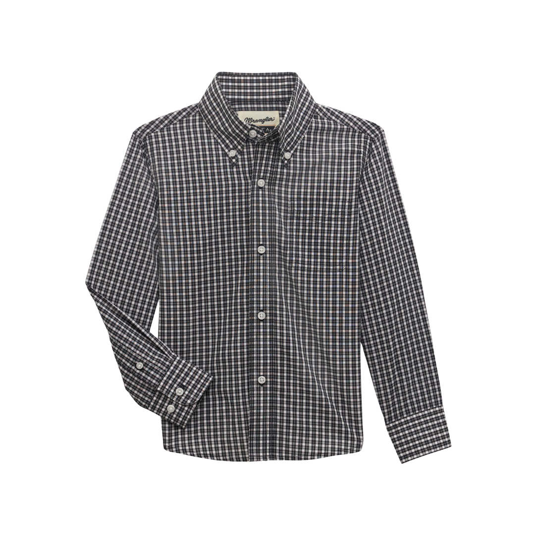 Wrangler Youth Boy's Riata Pack Of 2 Multicolor Shirt