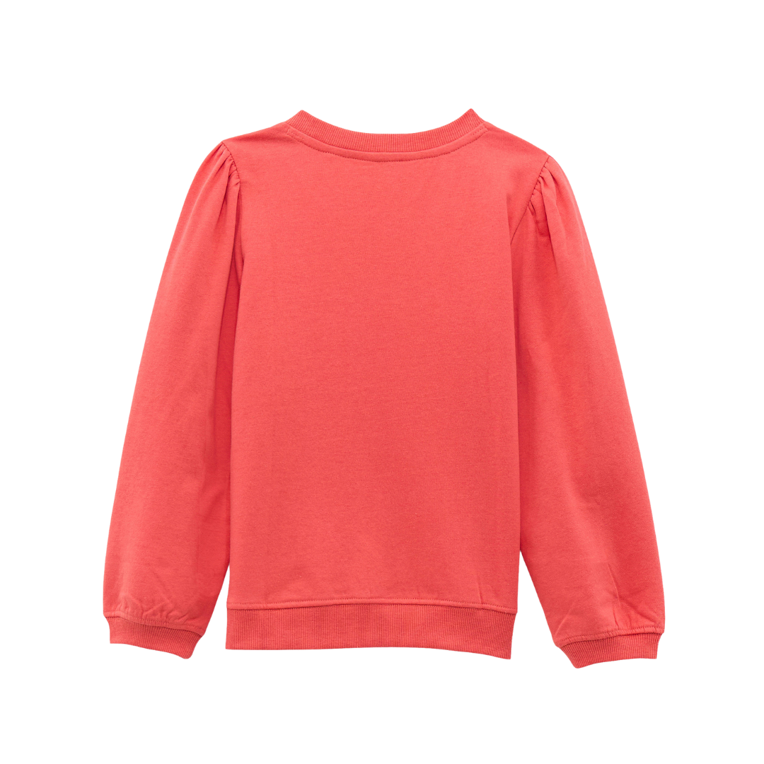 Wrangler Youth Girl's Crew Pink Sweatshirt