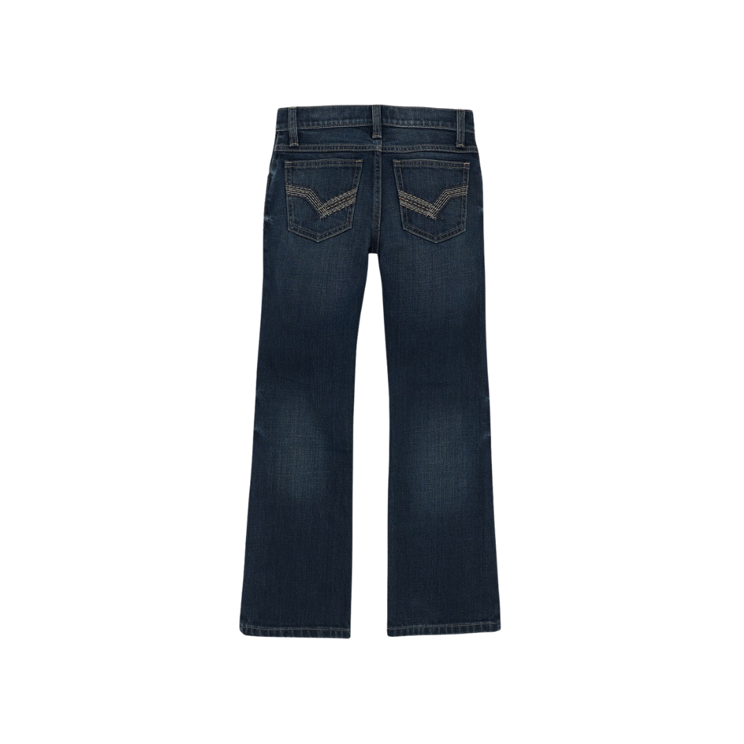 Wrangler Toddler Boy's 42 Vintage Bootcut Caleb Blue Jeans