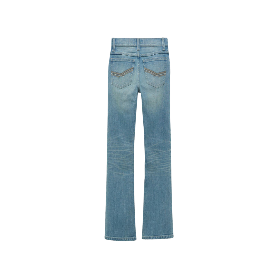 Wrangler Youth Boy's Vintage Bootcut Blue Jeans - Big & Tall