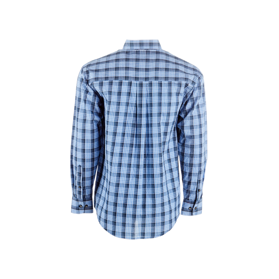 Wrangler Men's Riata Blue Shirt