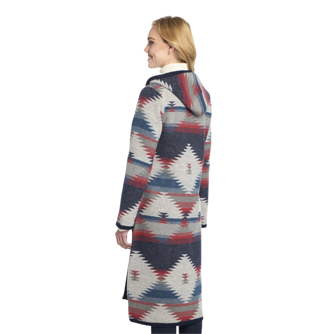 Cripple Creek Women's Scenic Duster Blue Coat