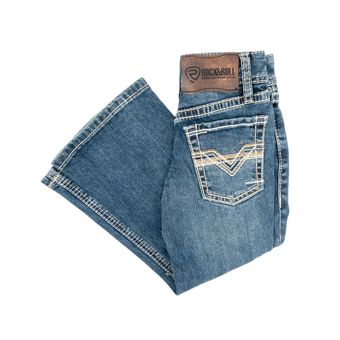 Rock & Roll Youth Boy's Denim Gun Medium Vintage Jeans