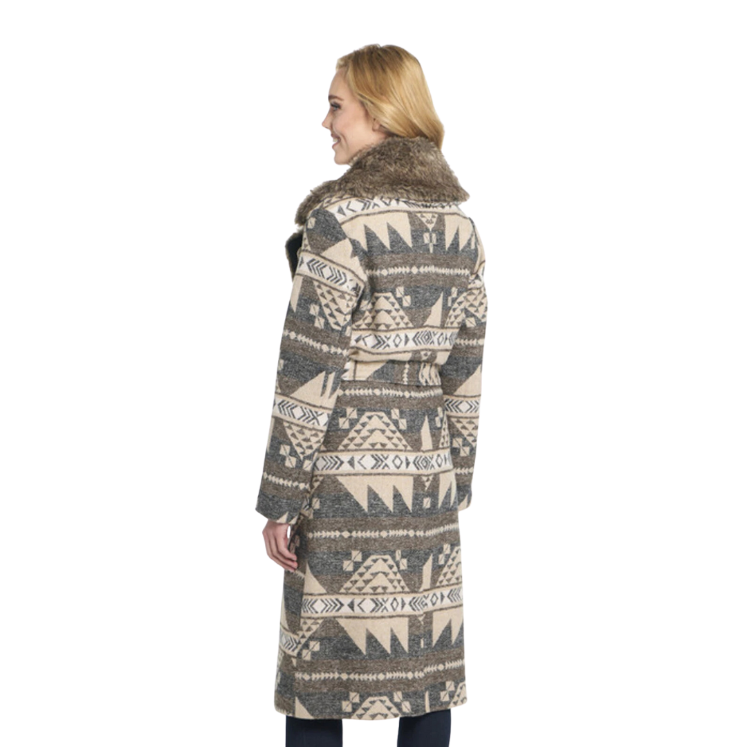 Cripple Creek Women's Wood Ash Brown Coat