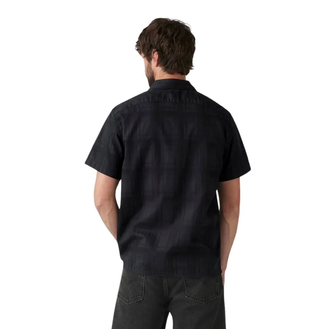 Levi Strauss Men's Classic Camper Black Shirt