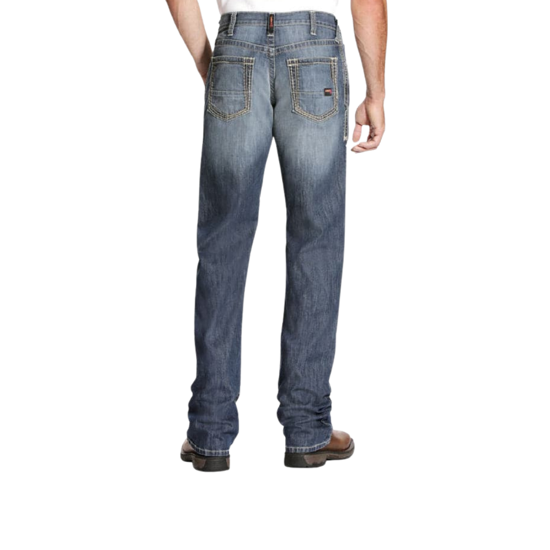 Ariat Men's Low Rise Stretch Boundary Blue Jeans