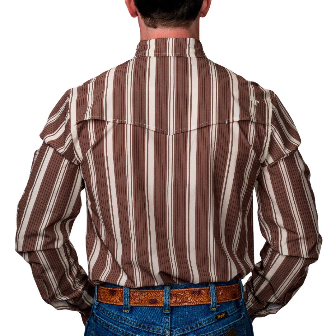 Ferrell Men's Print Snap Multicolor Shirt