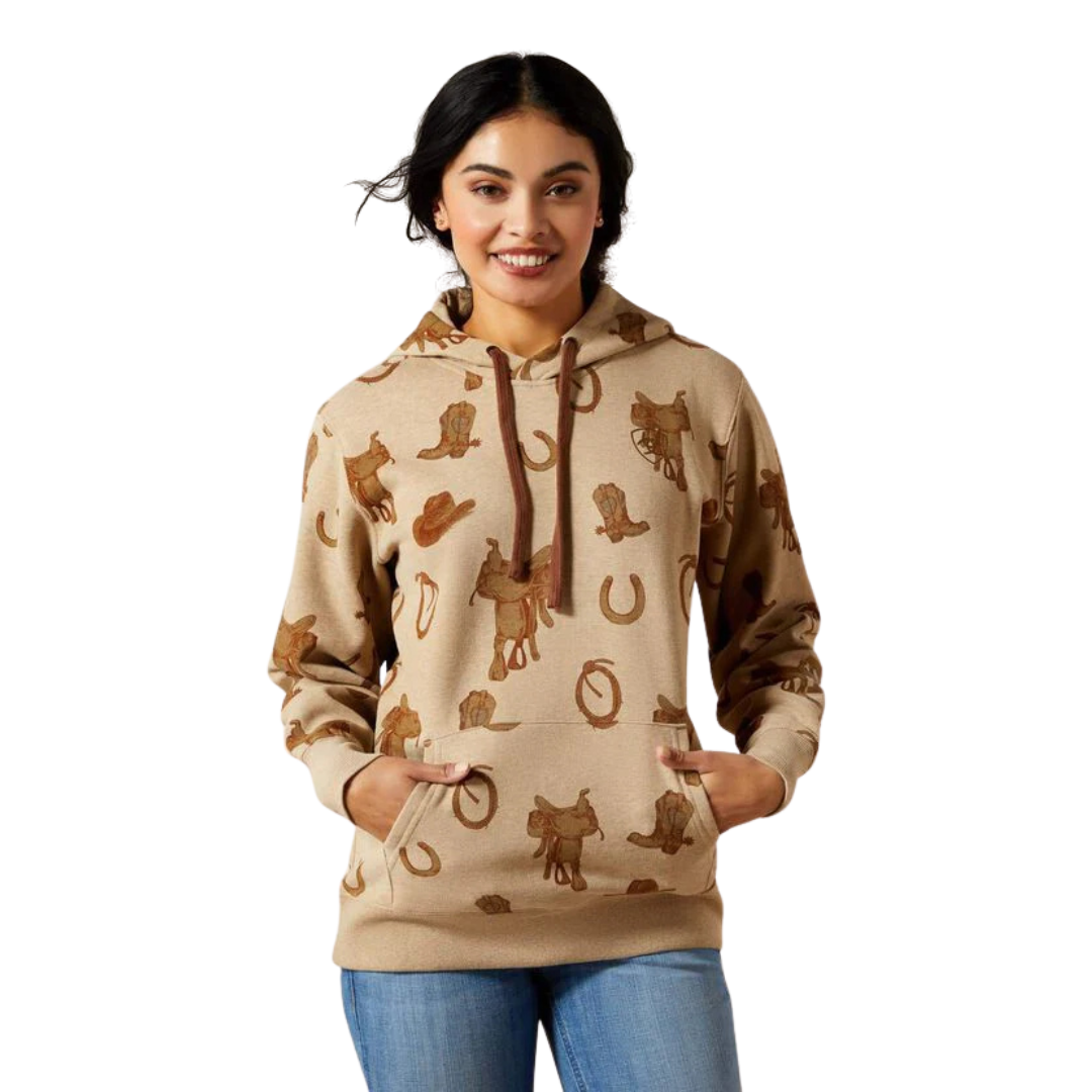 Ariat Women's Logo 2.0 Savannah Tan Hoodie