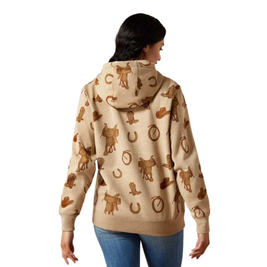 Ariat Women's Logo 2.0 Savannah Tan Hoodie