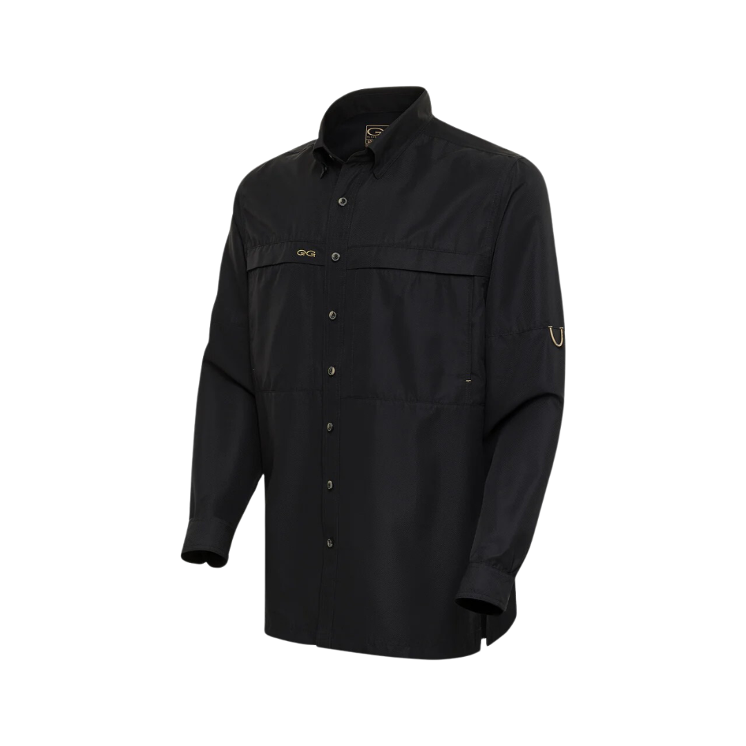 Gameguard Men's Caviar Relaxed Microfiber Long Sleeve Shirt - Big
