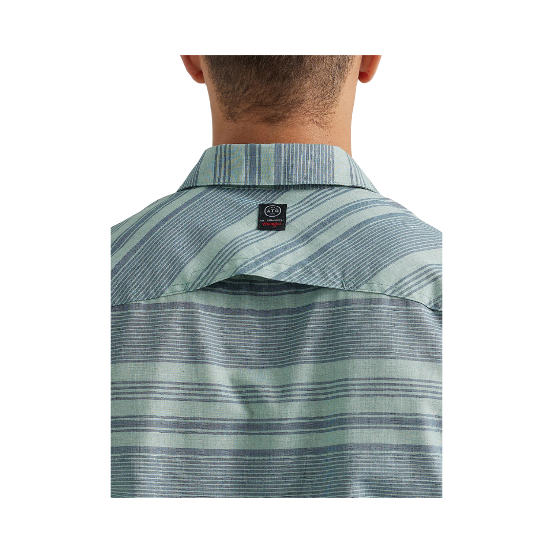 Wrangler Men's Breeze In Fade Blue Shirt