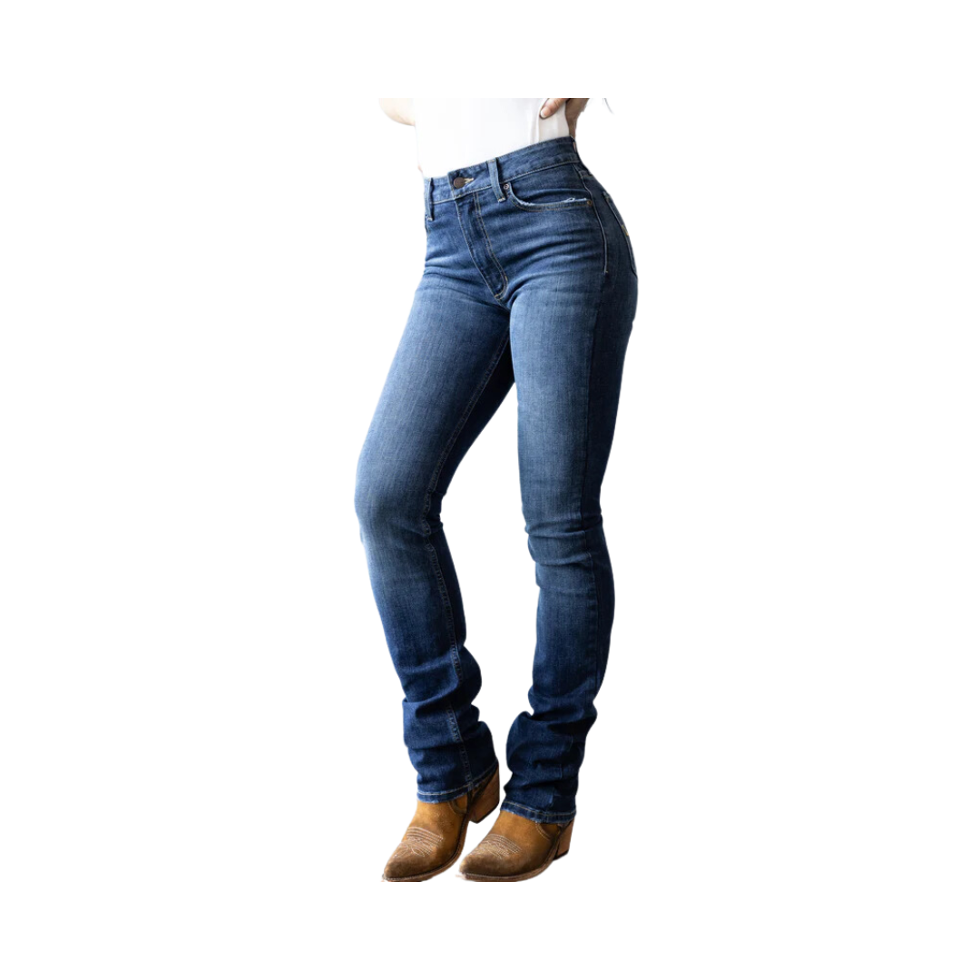 Kimes Ranch 2024 Sarah High Rise Slim Bootcut Denim Jeans SARAH Blue 16/34