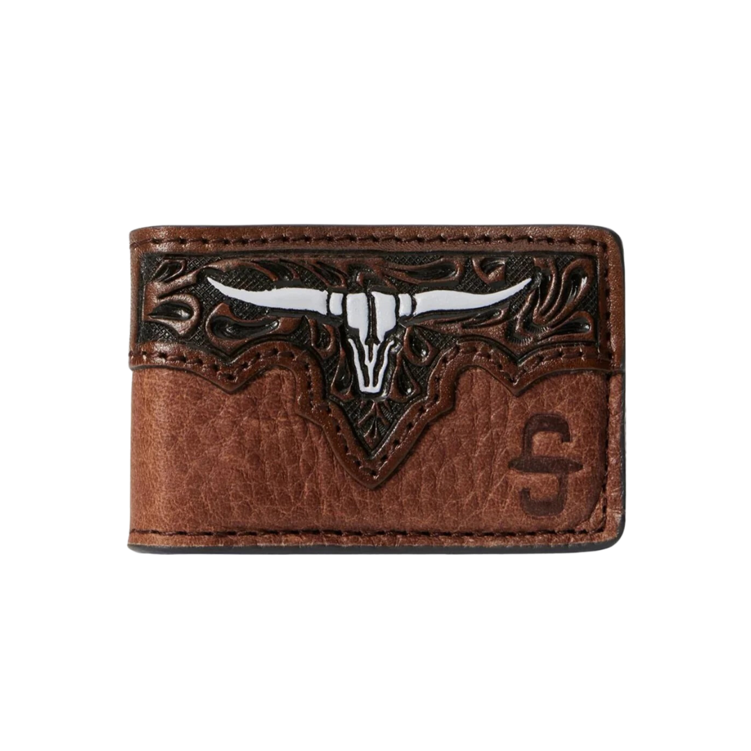 Stetson Steer Head Money Clip