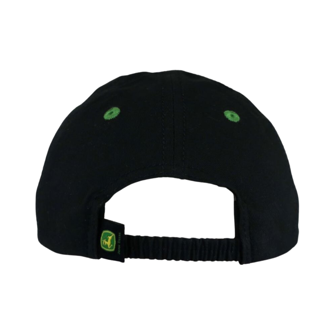 John Deere Kid's Tractor Baseball Black Cap