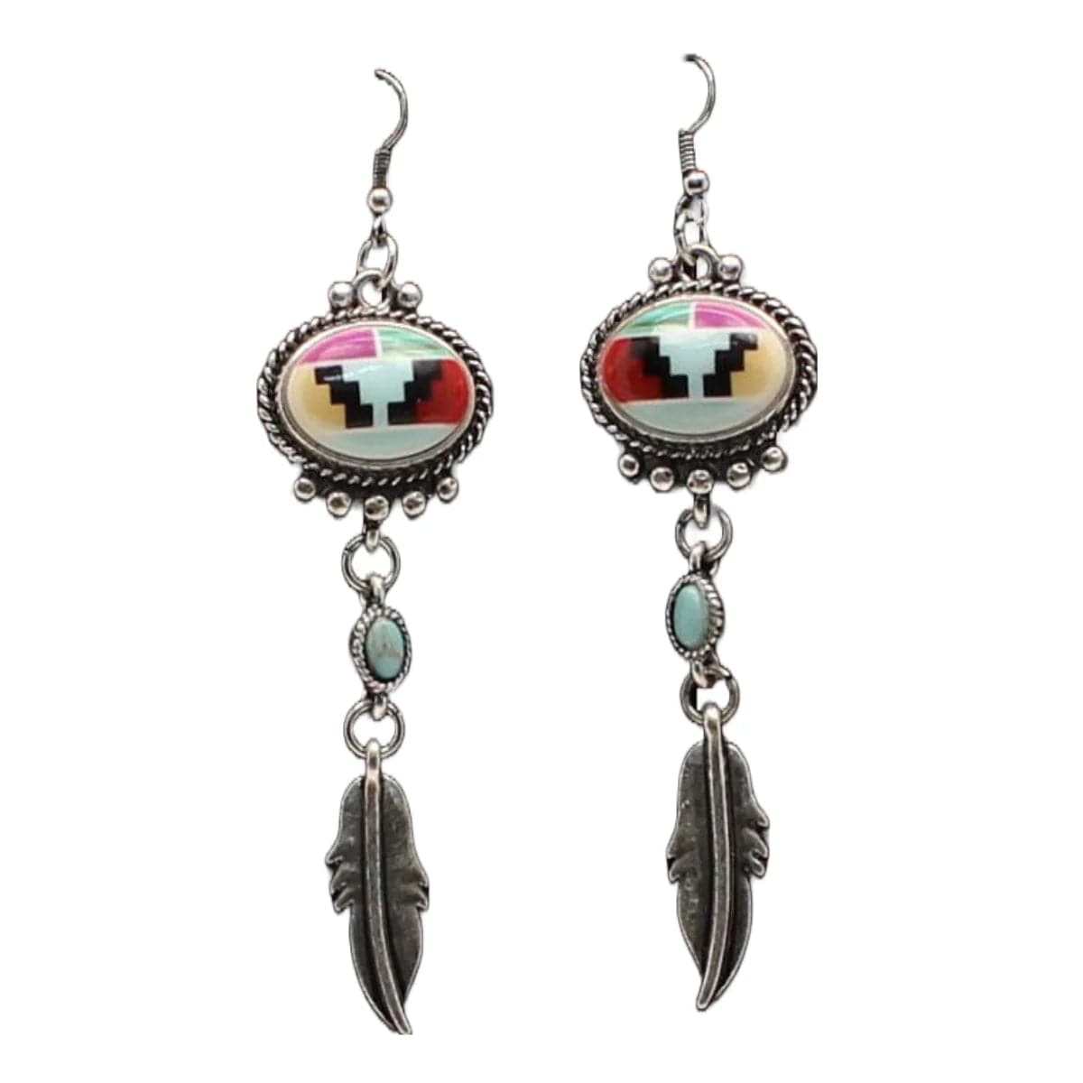 Austin Accent Ear- Southwest Feather