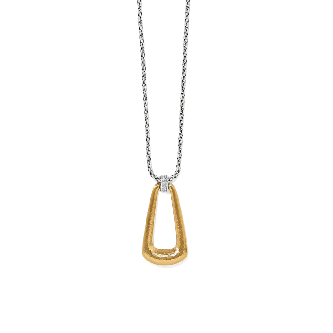 Brighton Women's Meridian Geo Breeze Pendant Gold Necklace
