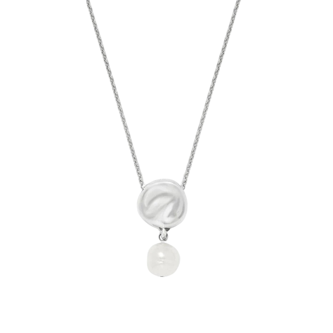 Brighton Women's Cascade Round Pearl Silver Pearl Necklace