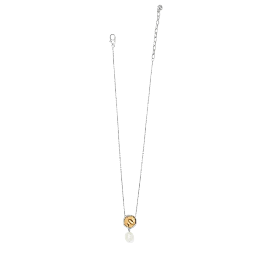 Brighton Women's Cascade Round Pearl Silver Pearl Necklace