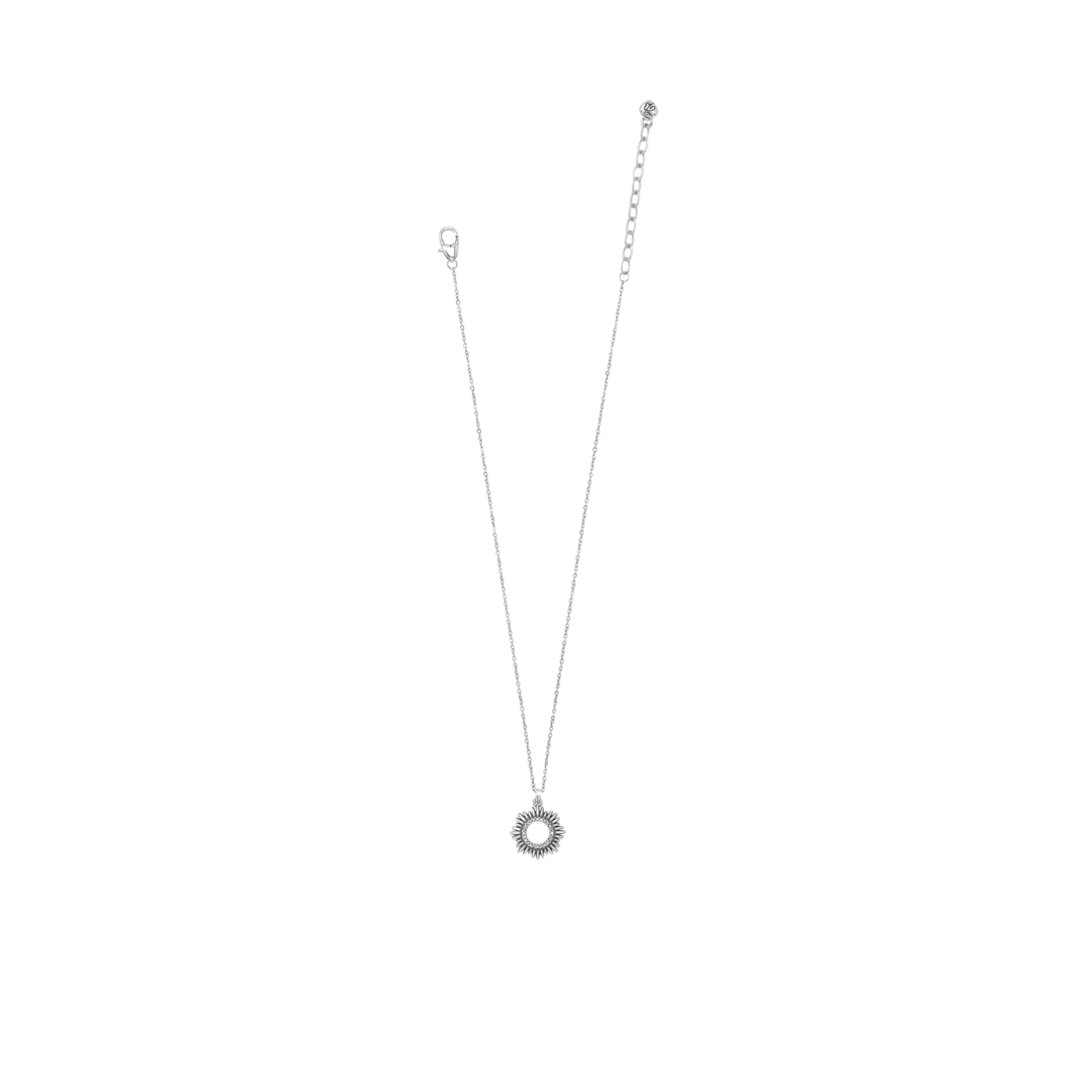 Brighton Women's Solara Crescent Grey Necklace