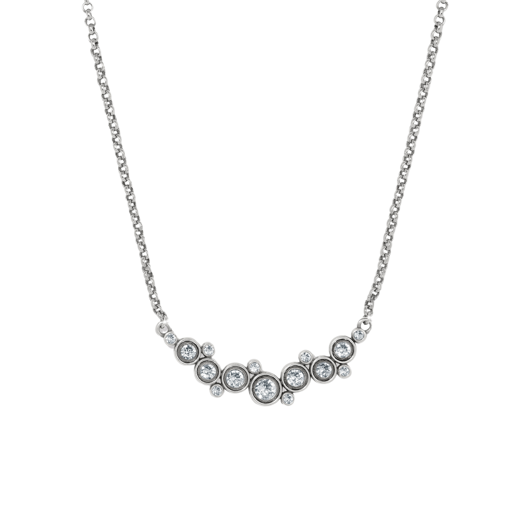 Brighton Women's Constella Clear Silver Necklace