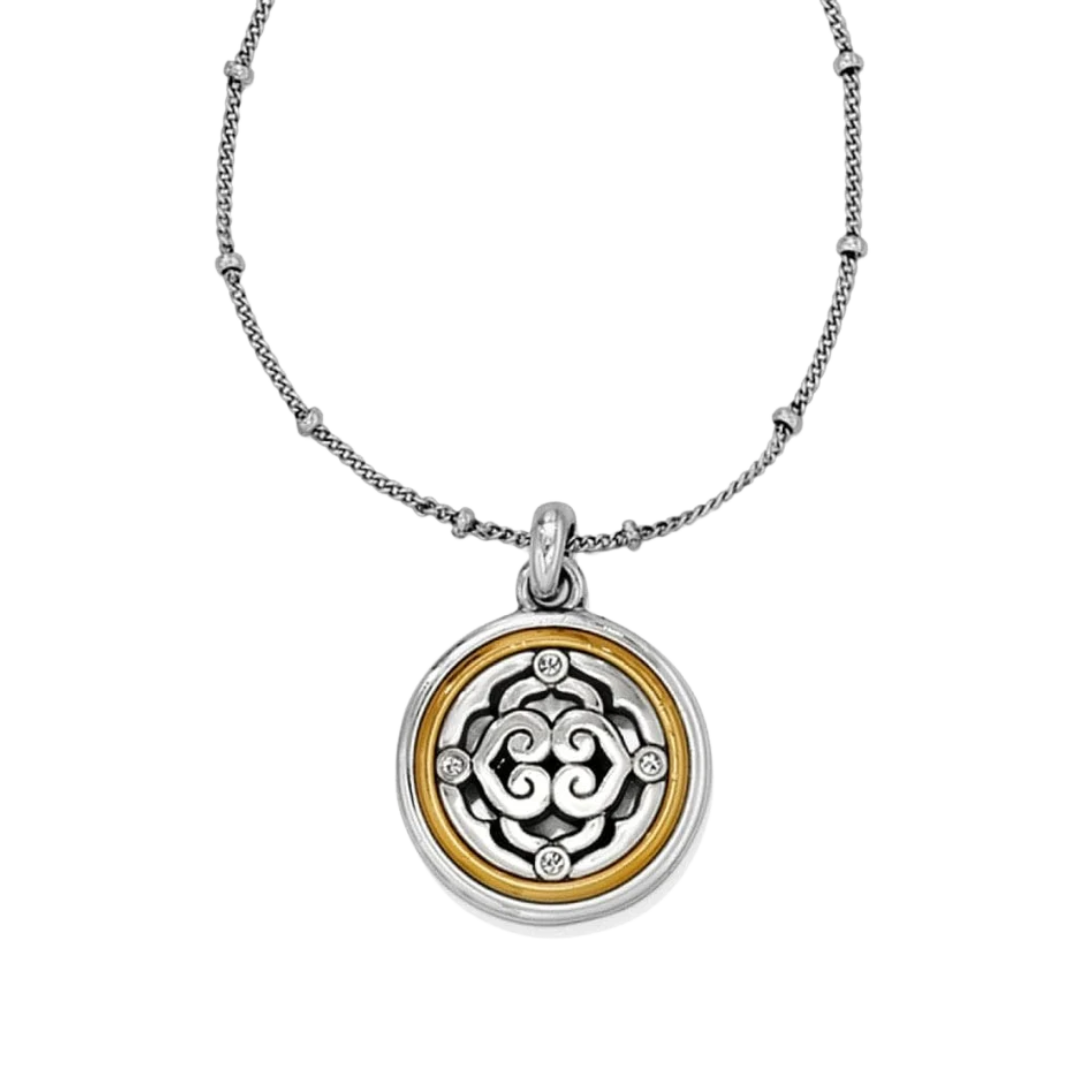 Brighton Women's Intrigue Small Grey Necklace