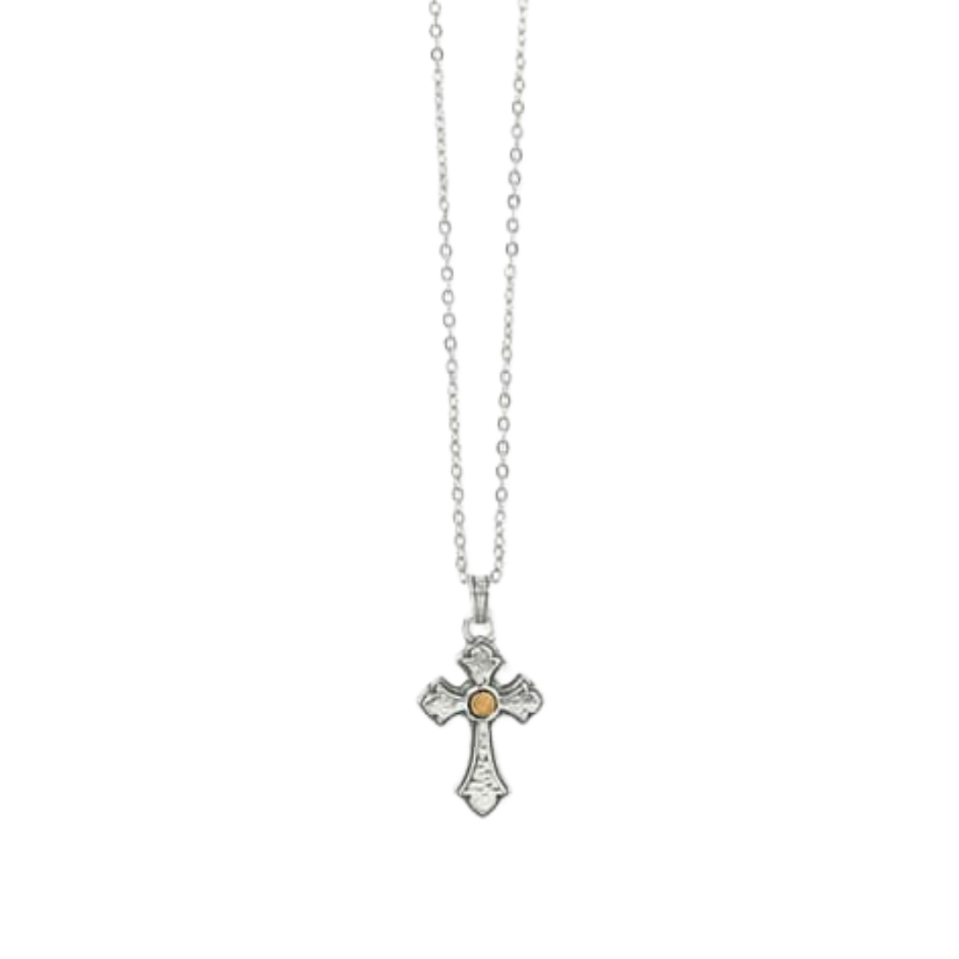 Brighton Women's Majestic Regal Cross Reversible Necklace