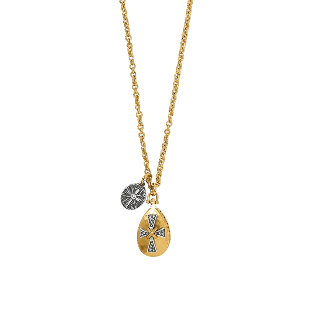 Brighton Women's Heavenly Cross Gold Necklace