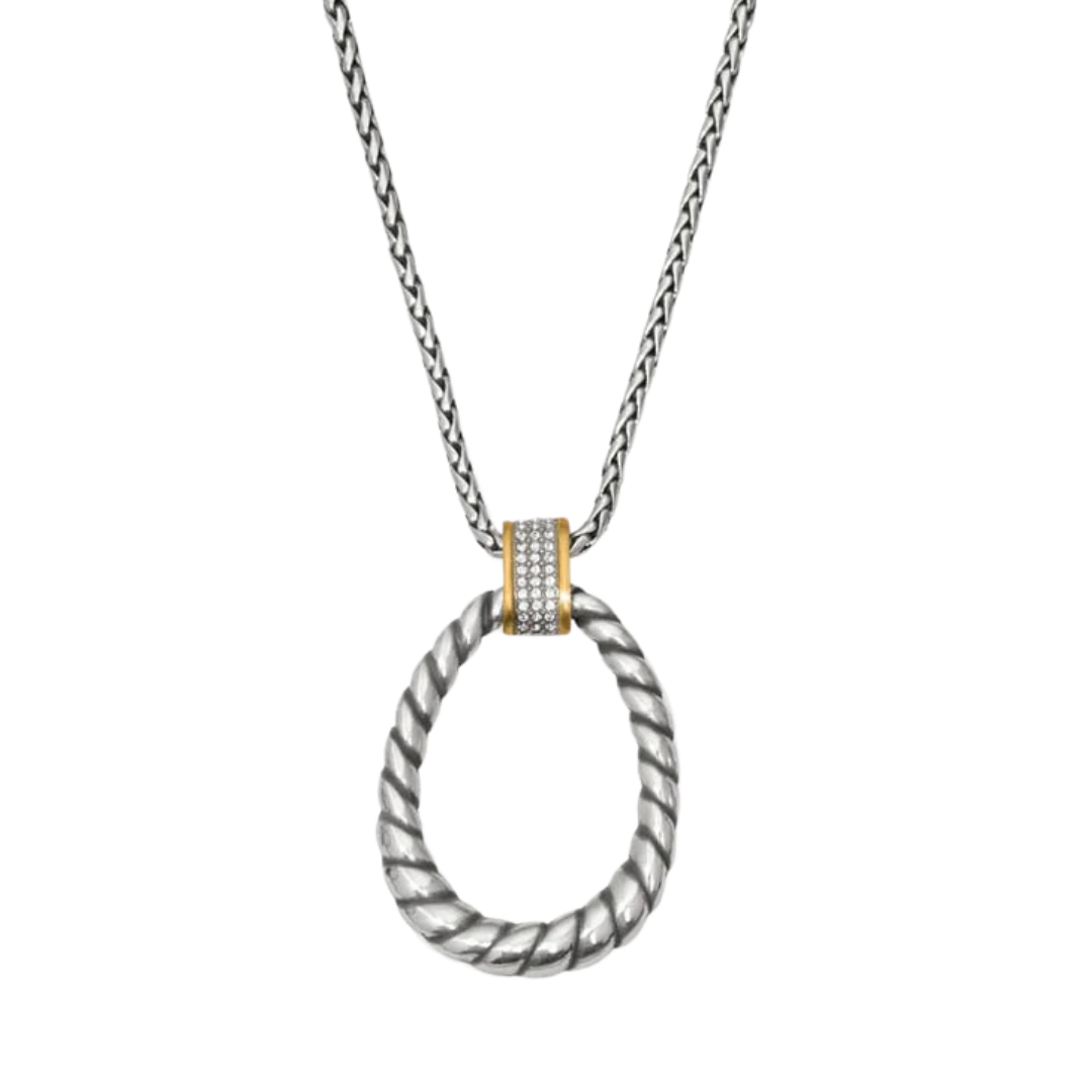 Brighton Women's Meridian Adagio Grey Necklace