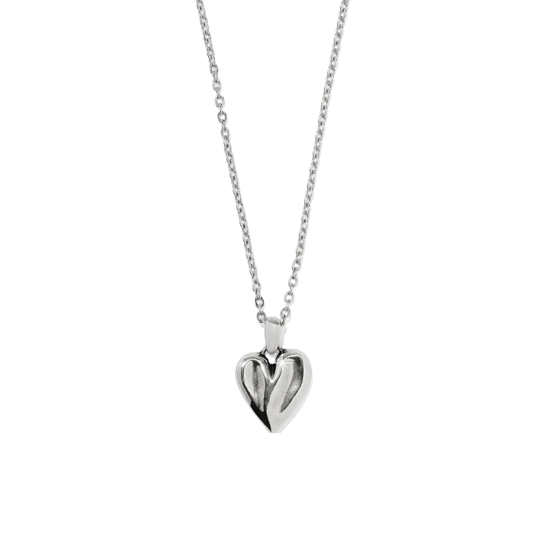 Brighton Women's Cascade Heart Petite Silver Gold Necklace