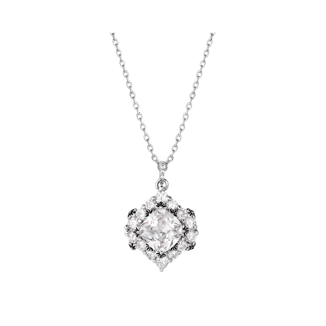 Montana Silversmiths Women's Refined Light Crystal Necklace