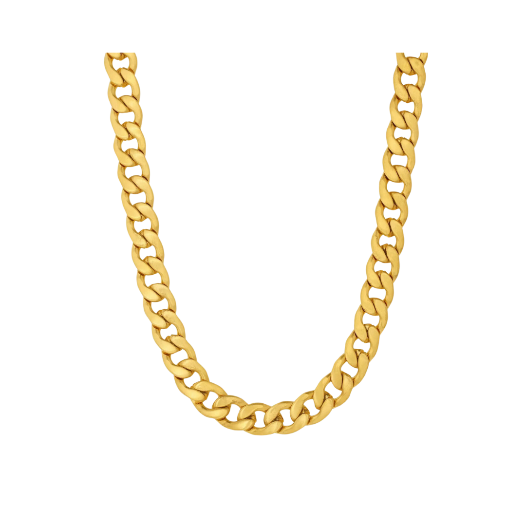 Montana Silversmiths Men's Gold Cuban Link Chain