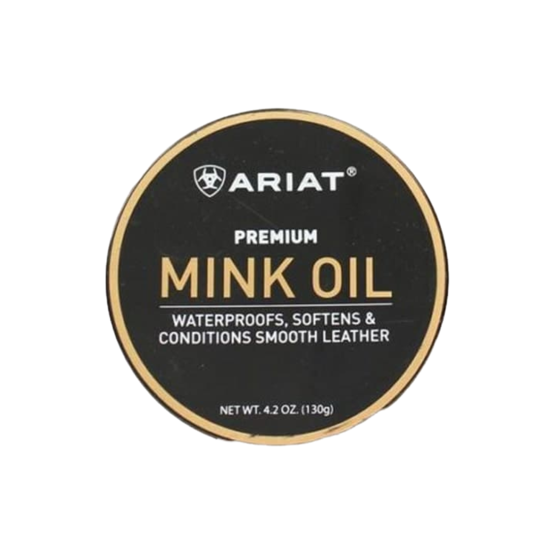 Ariat Unisex Mink 4.2 Oz Oil Black Paste