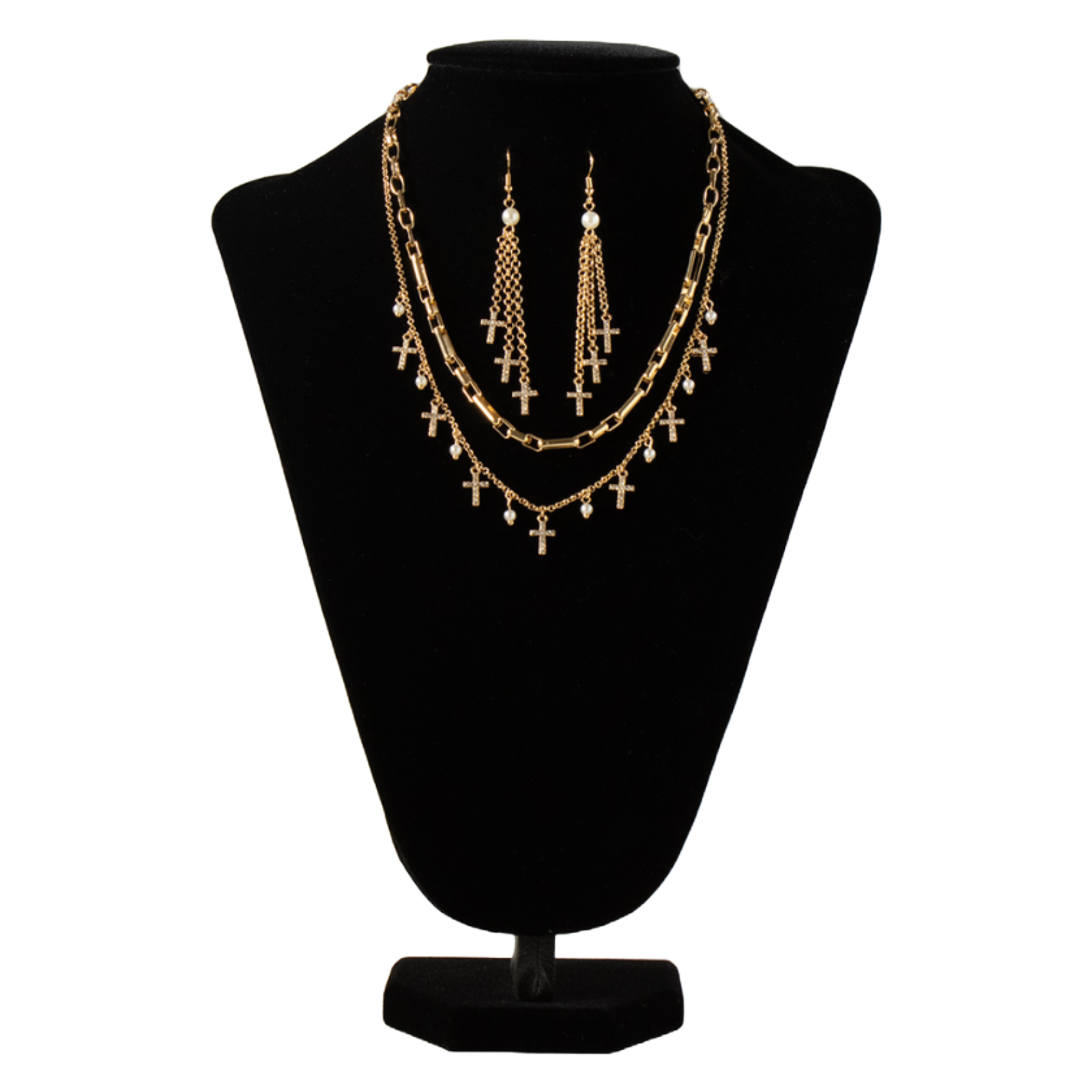 Montana Silversmiths Women's Yellow Earring & Necklace Set