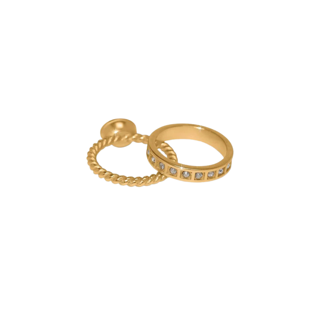 Brighton Women's Love Knows Duo Yellow Ring