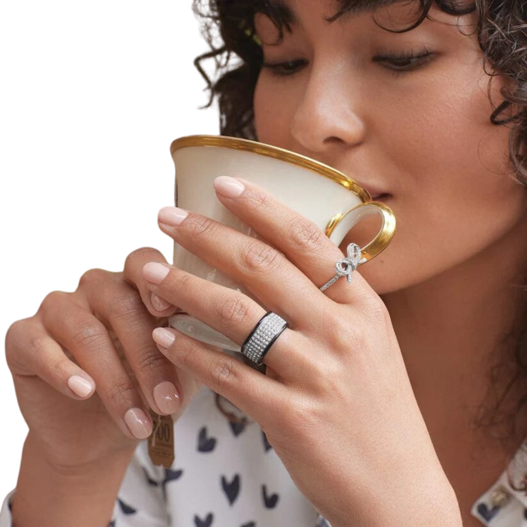 Brighton Women's Illumina Bow Silver Ring