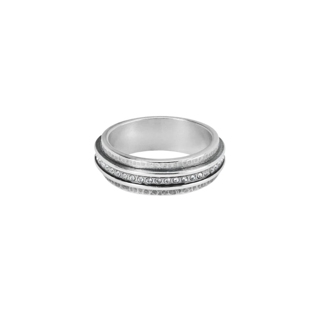 Brighton Women's Meridian Lumens Nexus Grey Ring