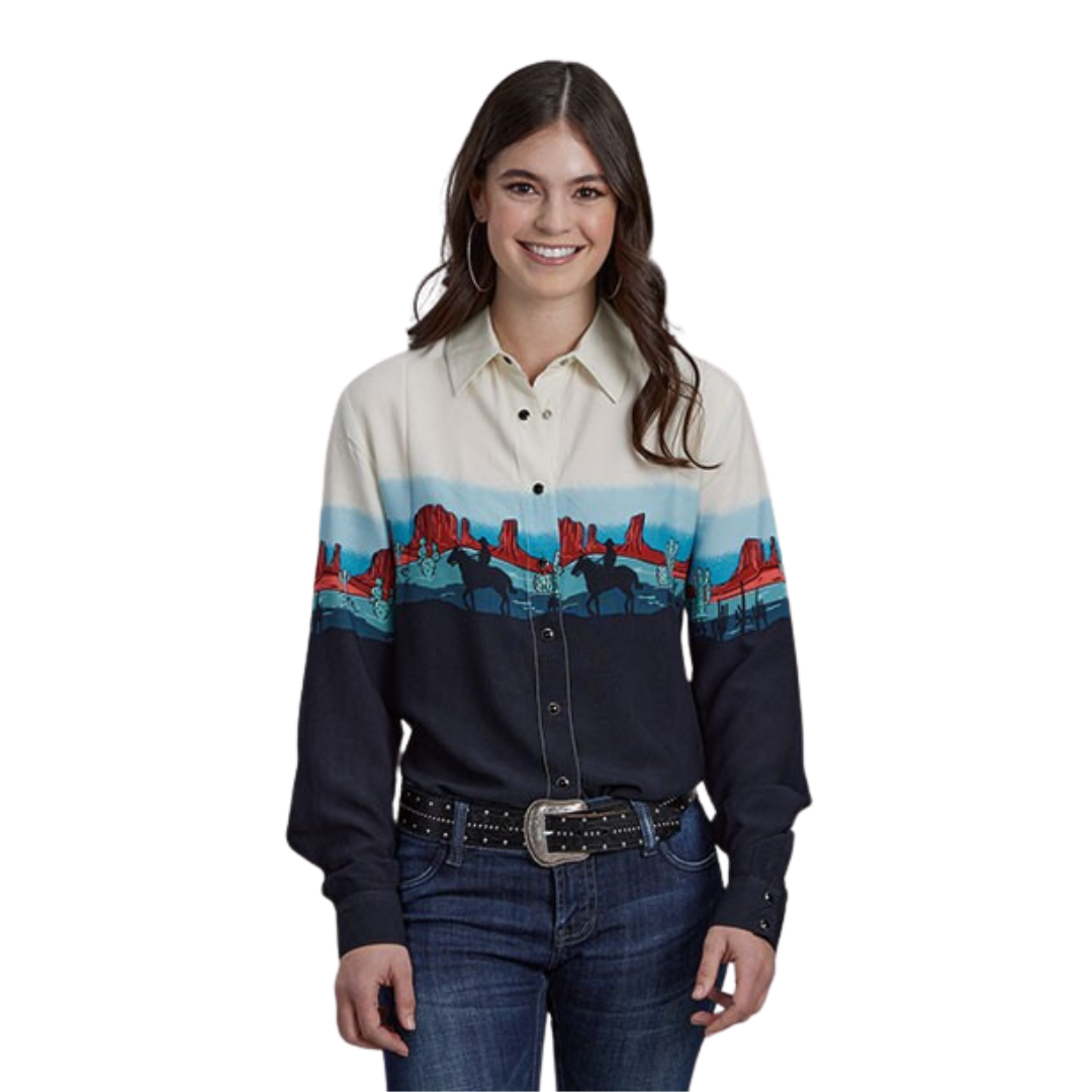 Roper Women's Fall Canyon Rayon Blouse