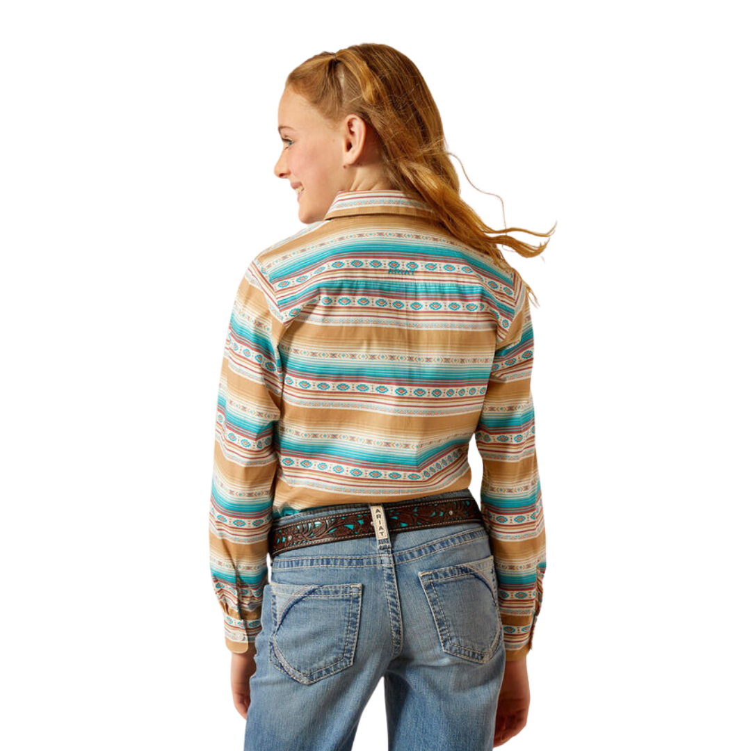 Ariat Youth Girl's Kirby Fallon Serape Print Shirt