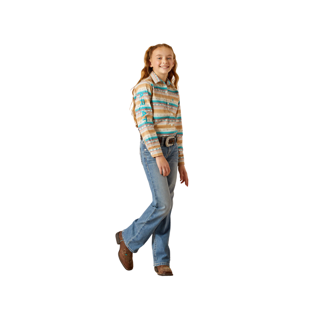 Ariat Youth Girl's Kirby Fallon Serape Print Shirt