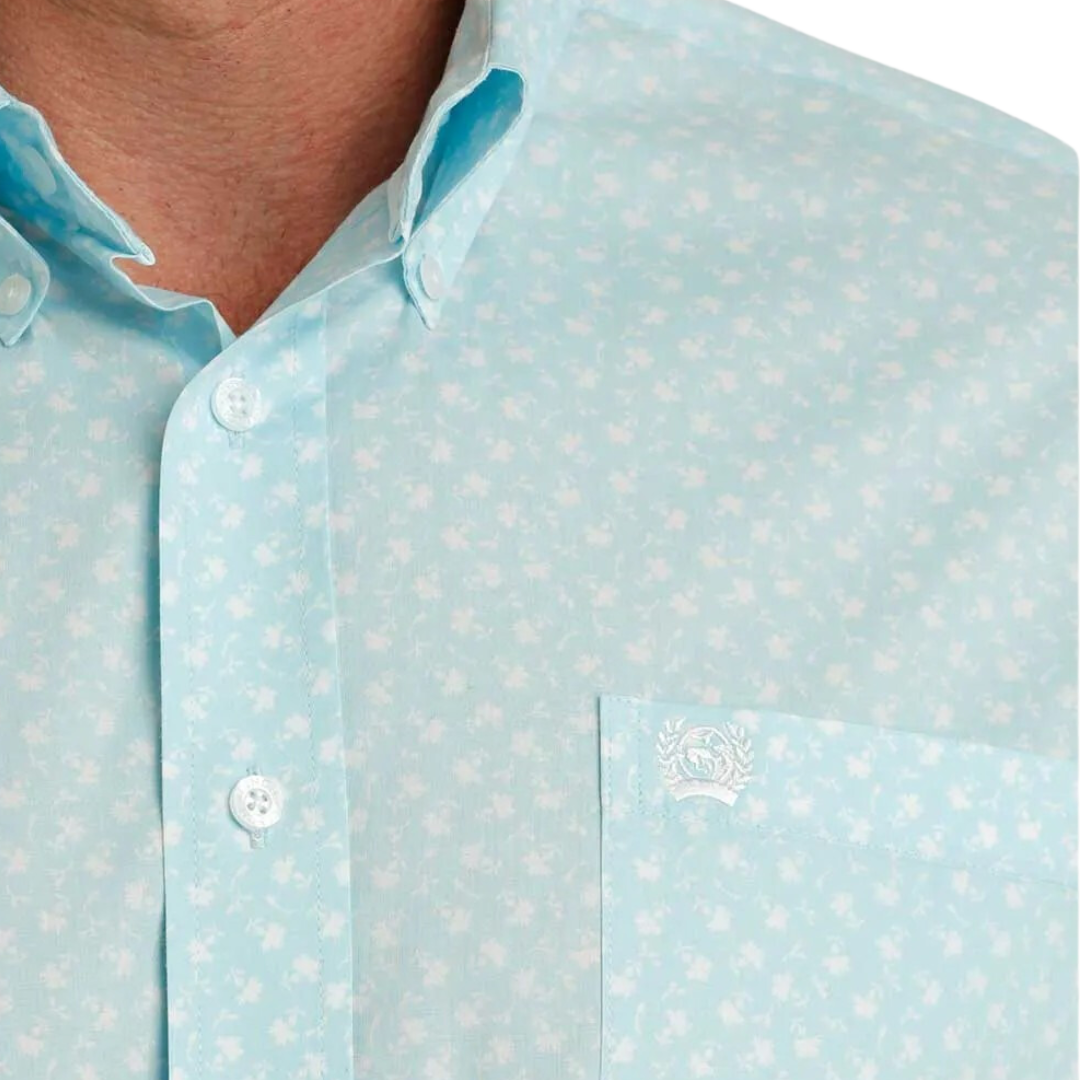 Cinch Men's Light Blue Shirt